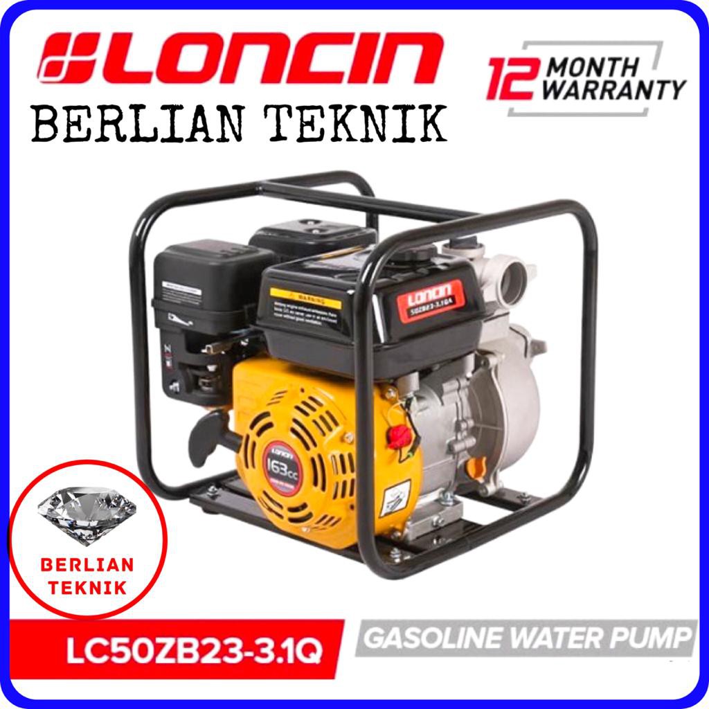 Jual Mesin Pompa Air Bensin Engine Gasoline Water Pump Loncin LC 50ZB ...