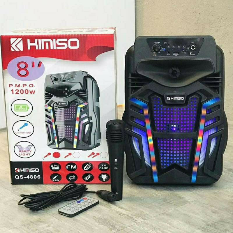 Jual SPEAKER BLUETOOTH KIMISO 4806 FER MIC Shopee Indonesia