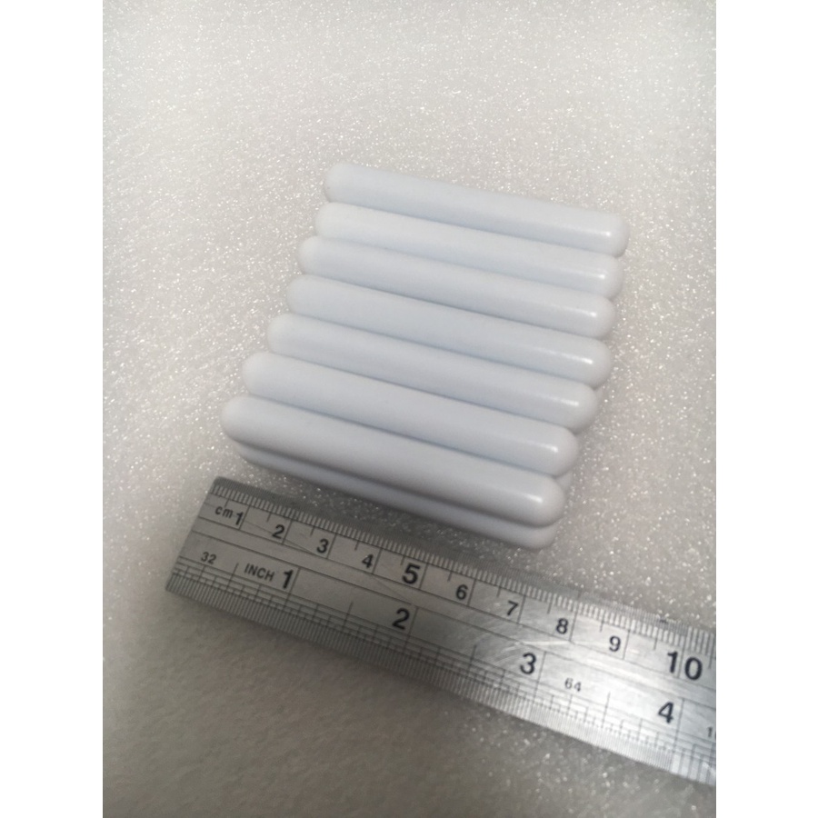 CHSZCHC 20 Pcs 30mm(1.18 Inch) PTFE Magnetic Stirrer Mixer