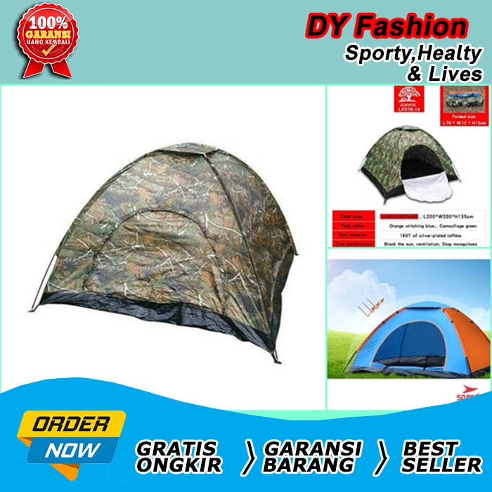 Jual Tenda camping Dome kemah 4 5 orang besar MN771 kemping jumbo Lipat