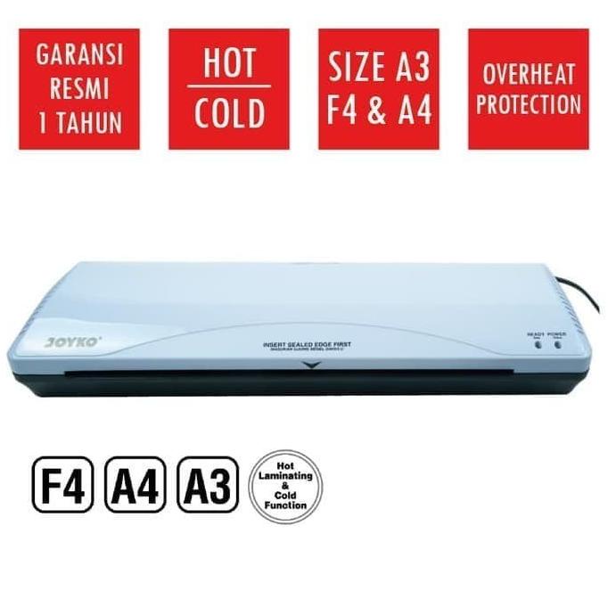 Jual JOYKO LM03 SIZE A4 F4 & A3 MESIN LAMINATING / LAMINATOR LOW WATT