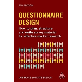 Jual JUAL BUKU Questionnaire Design 5th Edition by Ian Brace 2022 ...