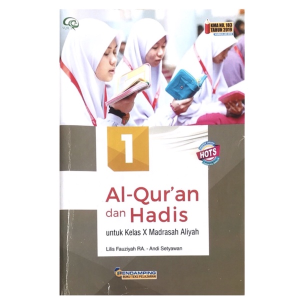 Jual BUKU AL-Quran Dan Hadis QURDIS SMA KELAS X | Shopee Indonesia