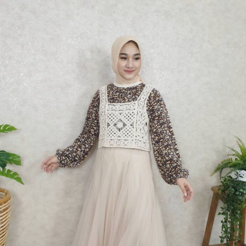 rompi korea style hijab