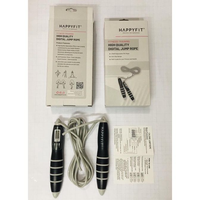 Jual HAPPY FIT SKIPING JUMP ROPE DIGITAL ORIGINAL Heb | Shopee Indonesia