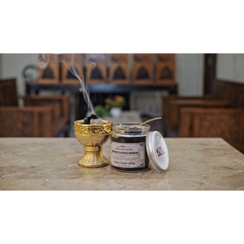 Jual Aroma terapi ratus NILAM bukhur gaharu bentuk serbuk 40grm ...