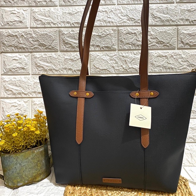 FOSSIL FELICITY TOTE BAG BLACK