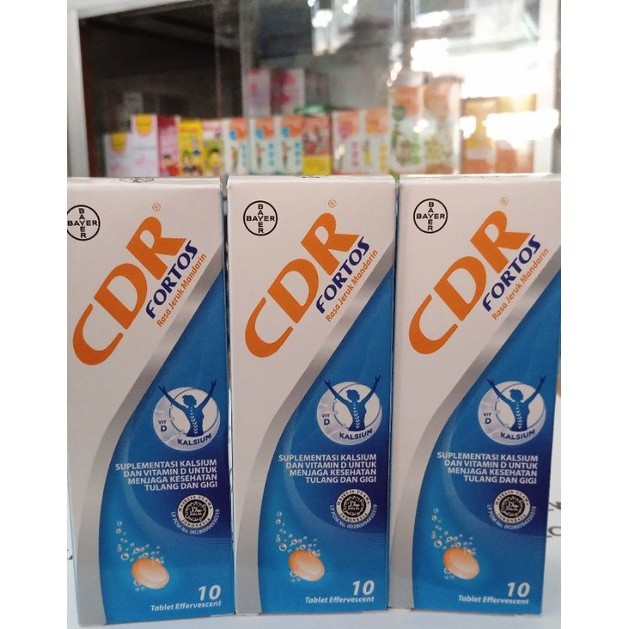 Jual CDR FORTOS 10 tablet - Suplement Tulang - Osteo - Kalsium ...