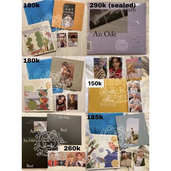Jual unsealed seventeen henggarae album an ode real truth sealed ...