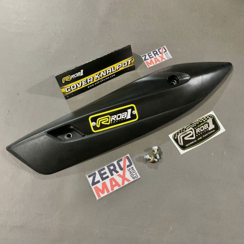 Jual Cover Tutup Knalpot ROB1 Racing Original NMAX AEROX 155 LEXI ADV ...