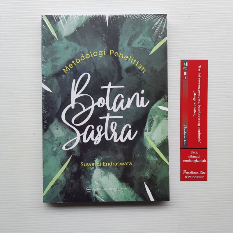 Jual BUKU ORIGINAL METODOLOGI PENELITIAN BOTANI SASTRA UGM PRESS ...