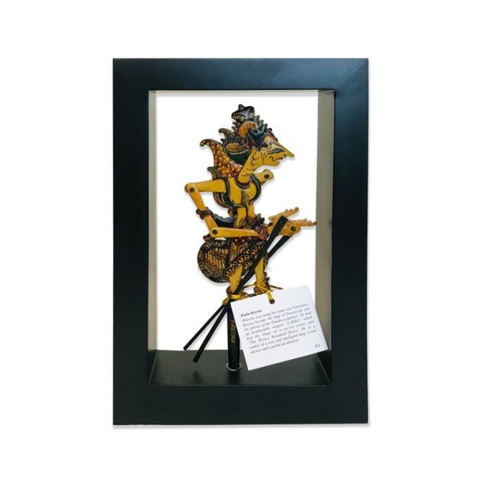 Jual Alun Alun Indonesia WAYANG KLITIK FRAME WAYANG NATURAL SINGLE K