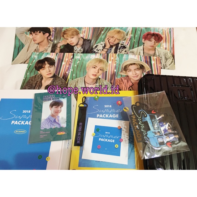 Jual BTS SUMMER PACKAGE 2018 SHARING GOODS (NAMJOON JIN SUGA JHOPE ...