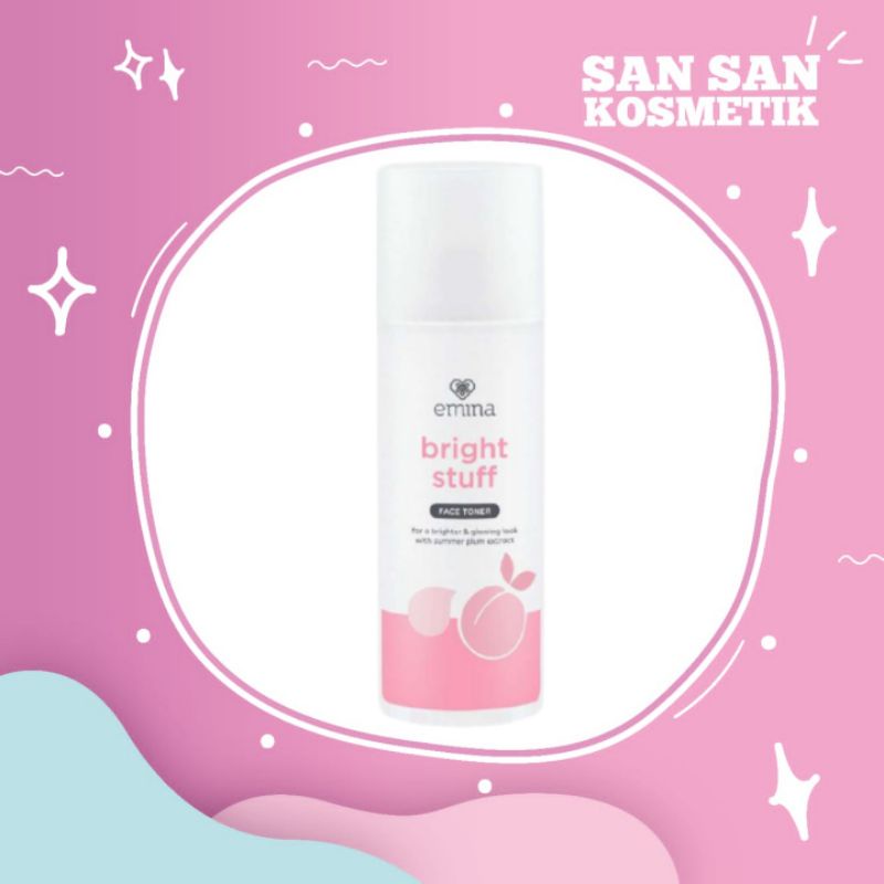 Jual Emina Bright Stuff Face Toner 100ml | Shopee Indonesia