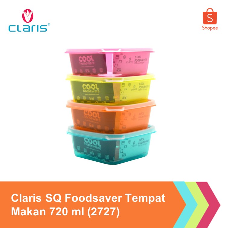 Jual Claris Sq Foodsaver Tempat Makan Ml Shopee Indonesia