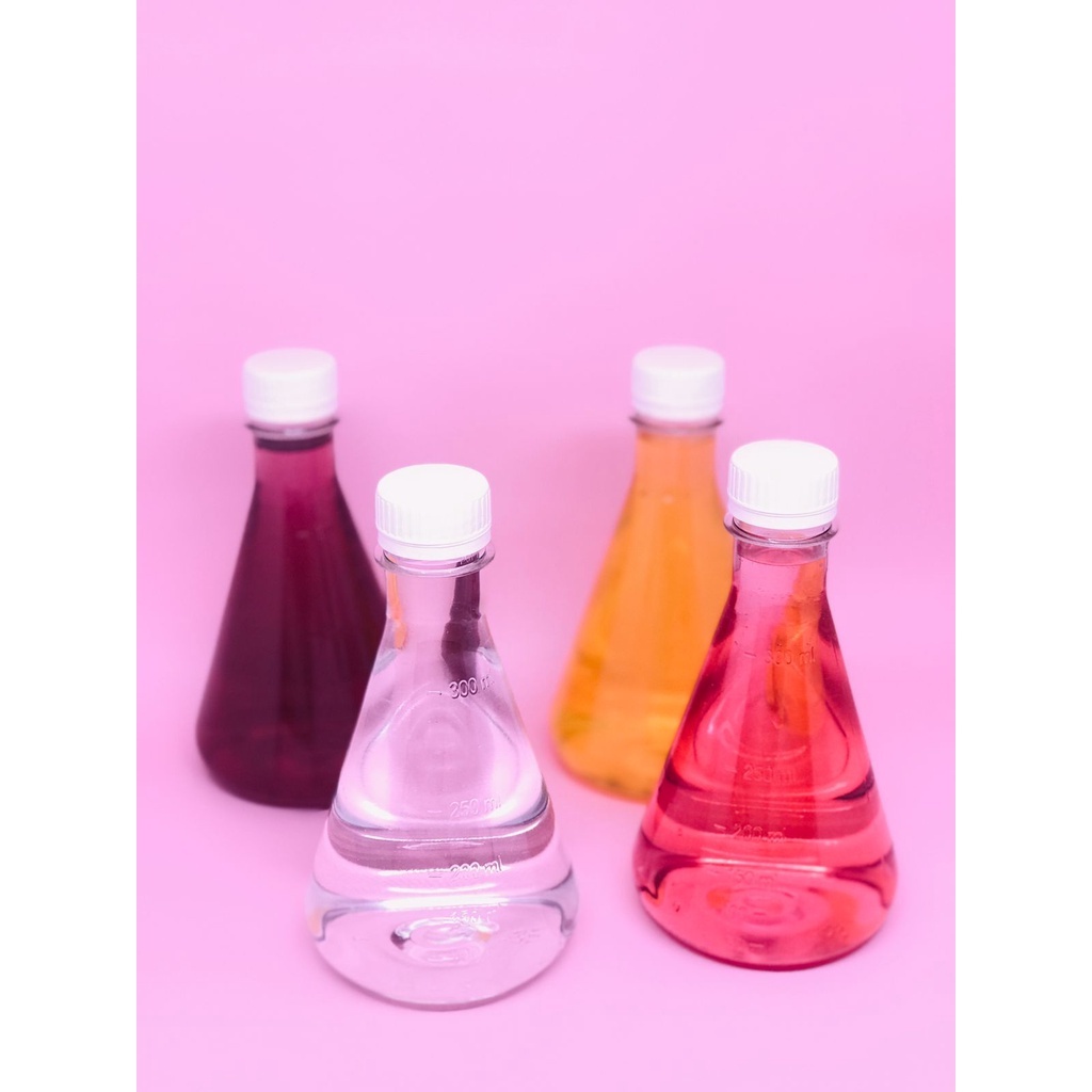 Jual BOTOL PLASTIK 300ML PET LAB TUTUP SEGEL WARNA PUTIH | Shopee Indonesia