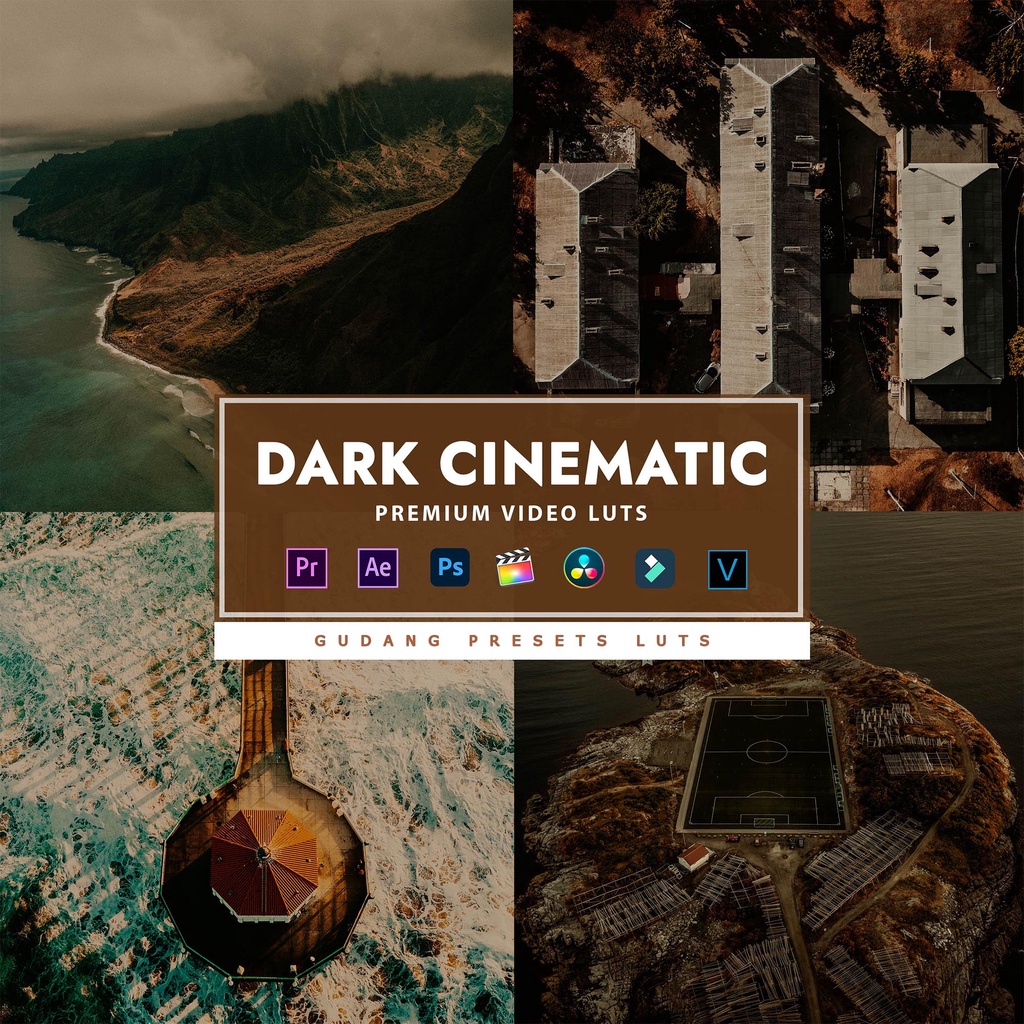 Jual [BISA VN] Dark Cinematic Premium Preset Lightroom LUTs Android