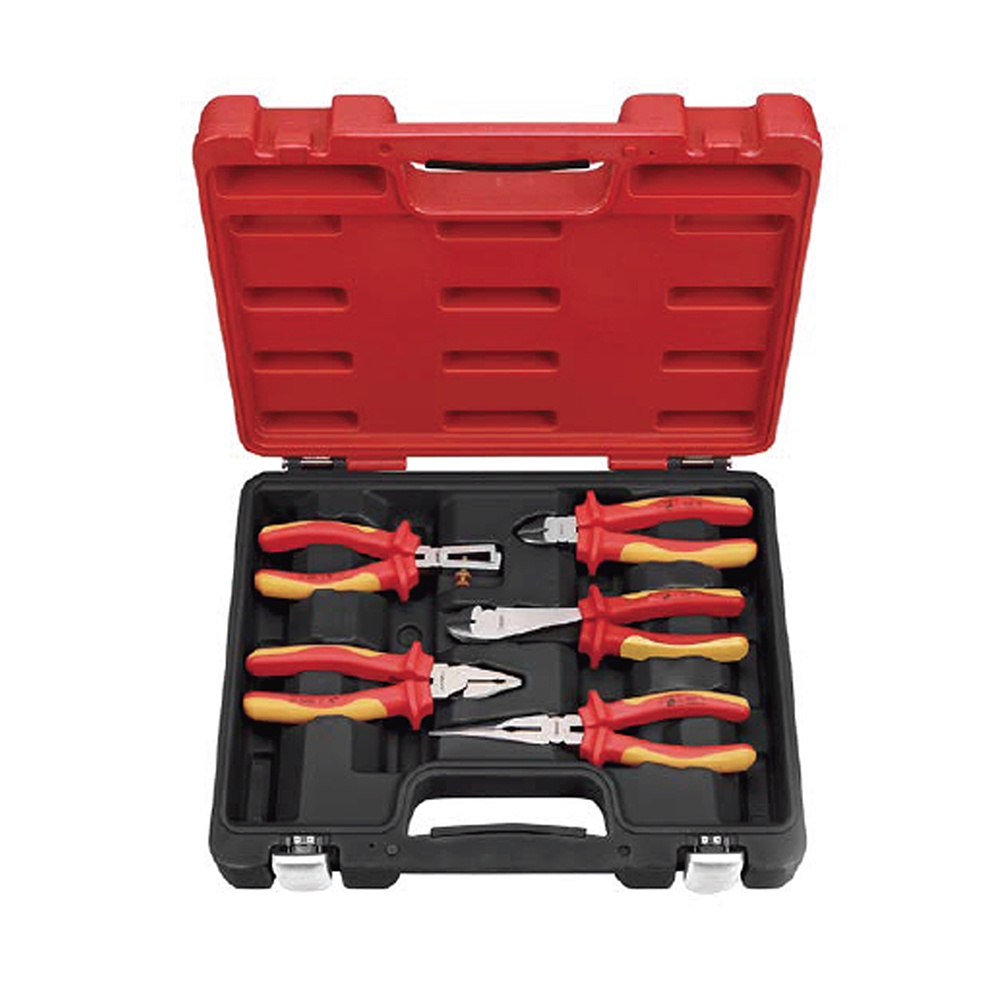 Jual BOXO TOOLS Tang Listrik Set 5Pcs 1000V VDE Pliers Set (BXI05BB