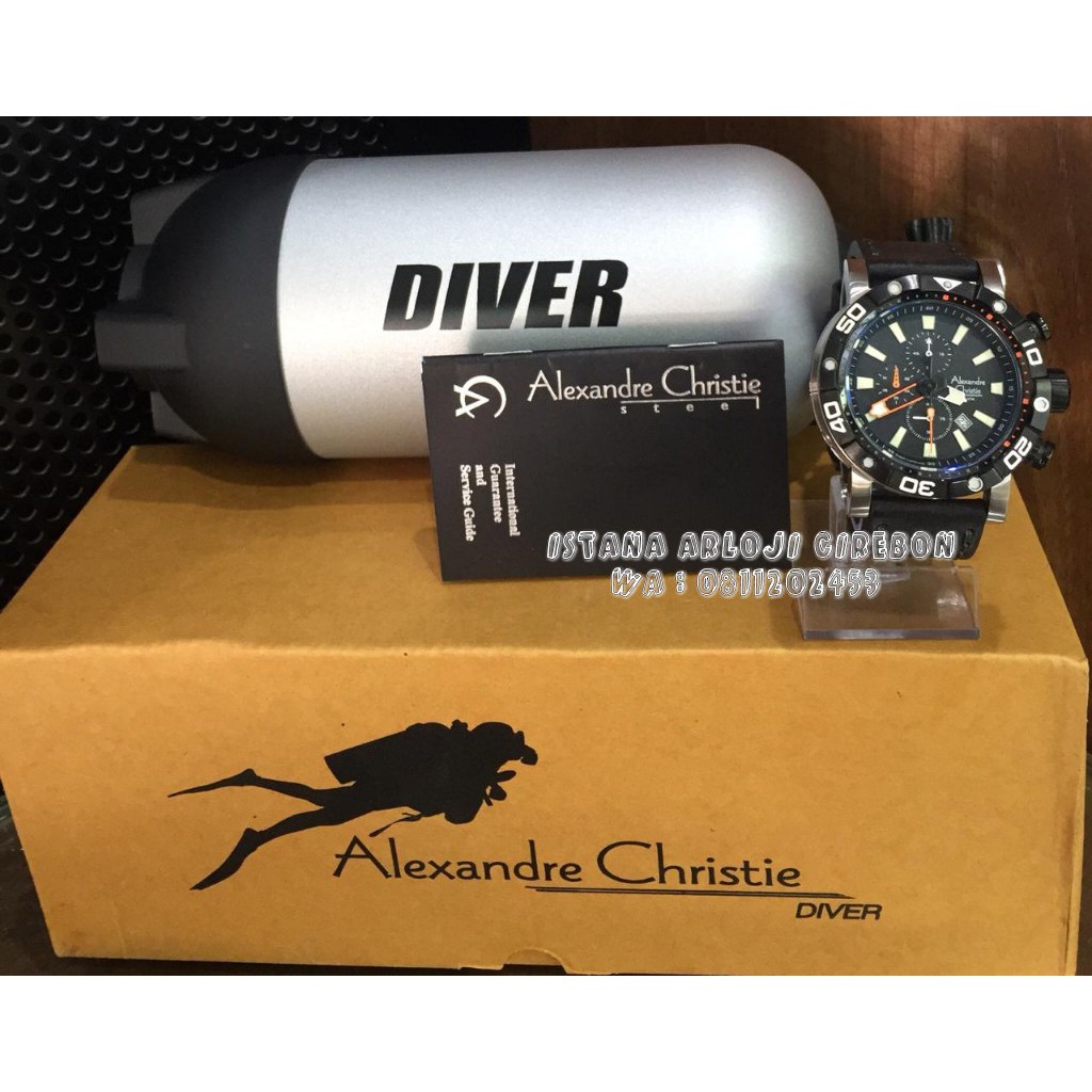 Alexandre christie diver clearance watch