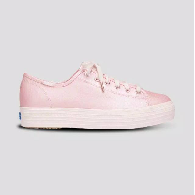 Keds triple kick shimmer hot sale pink