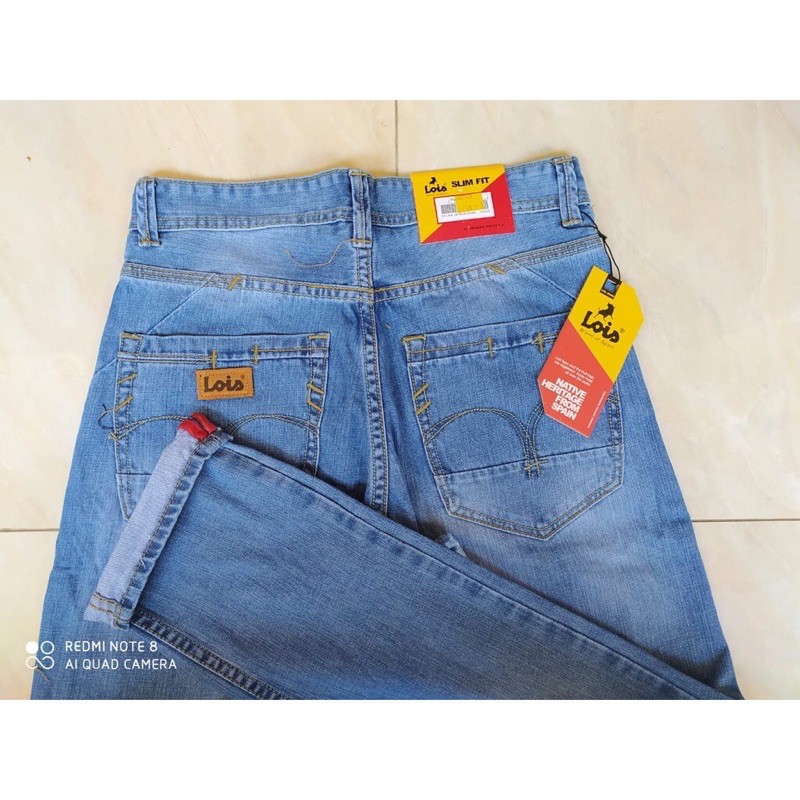 Jual Promo Cuci Gudang Celana Panjang Jeans Pria Lois Terlaris Termurah Bisa Bayar Ditempat