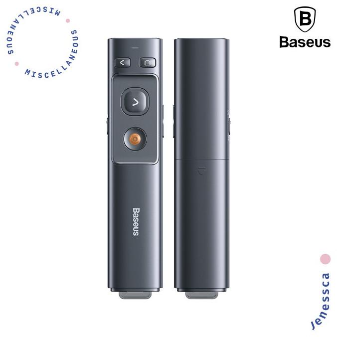 Jual Baseus Wireless Presenter Laser Pointer Presentasi 2.4Ghz Usb A ...