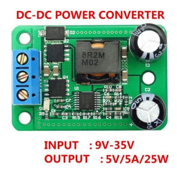 Jual Dc-Dc Step Down Buck Converter Power Supply Module 24V 12V 9V To ...