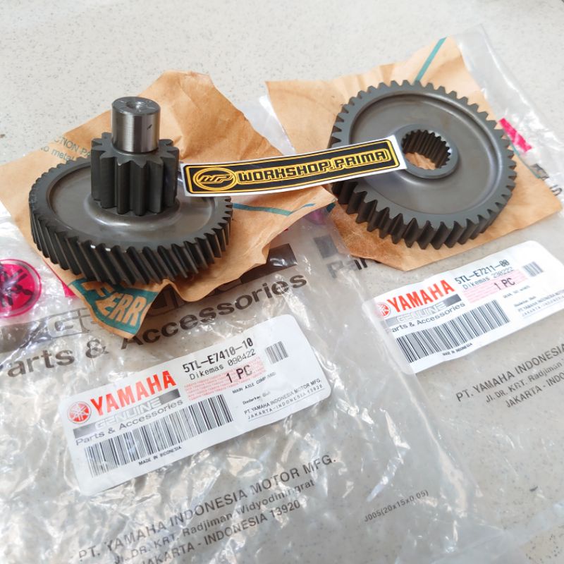 Jual gigi ratio gir gear box boks rasio kopling cvt 13T/47T/42T Mio ...
