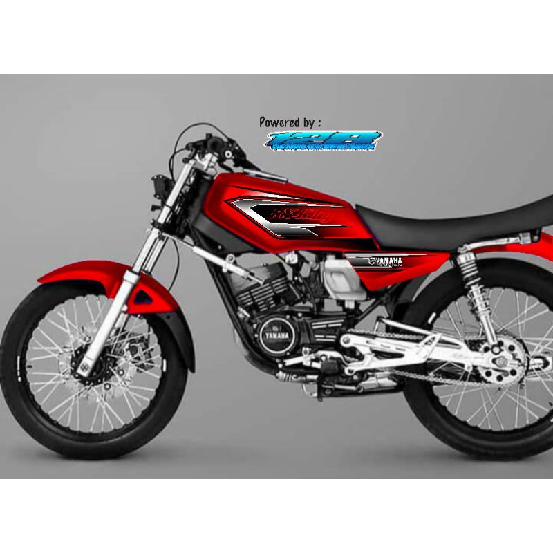 Jual striping stiker custom rx king versi 7 bahan transparant | Shopee