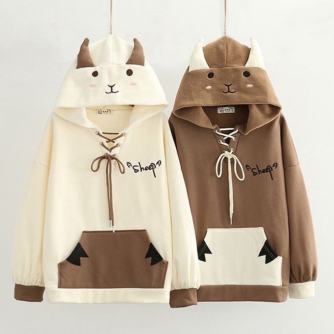 Sheep hoodie on sale