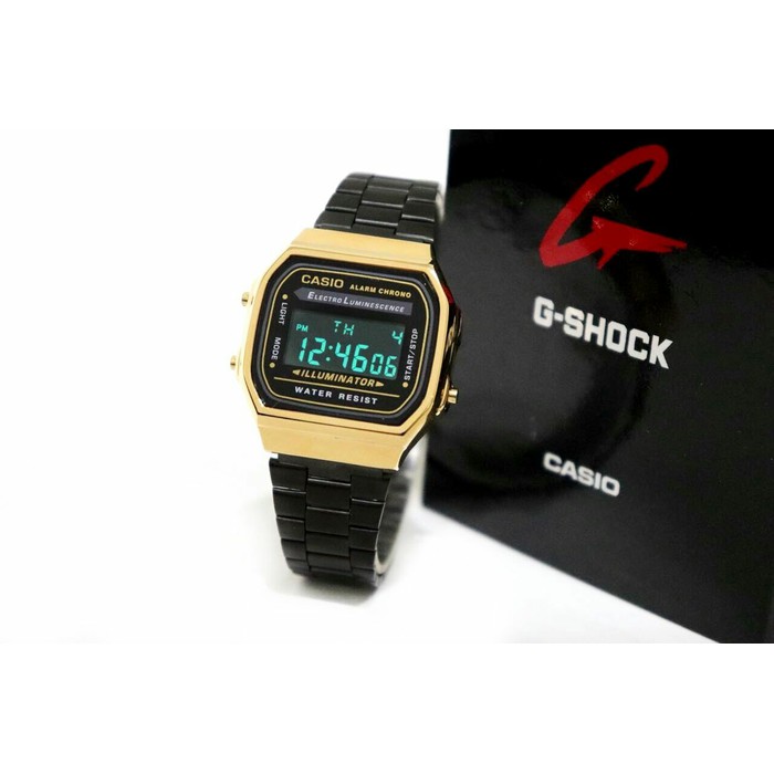 Harga jam best sale casio illuminator gold