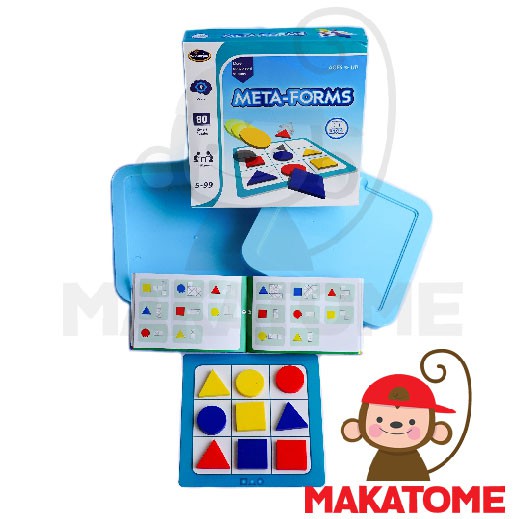 Jual Meta-Forms Mainan Edukasi puzzle shapes metaforms form | Shopee ...