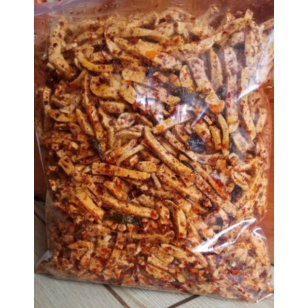 Jual Basreng Pedas Daun Jeruk 250 Gram Basreng Basreng Pedas