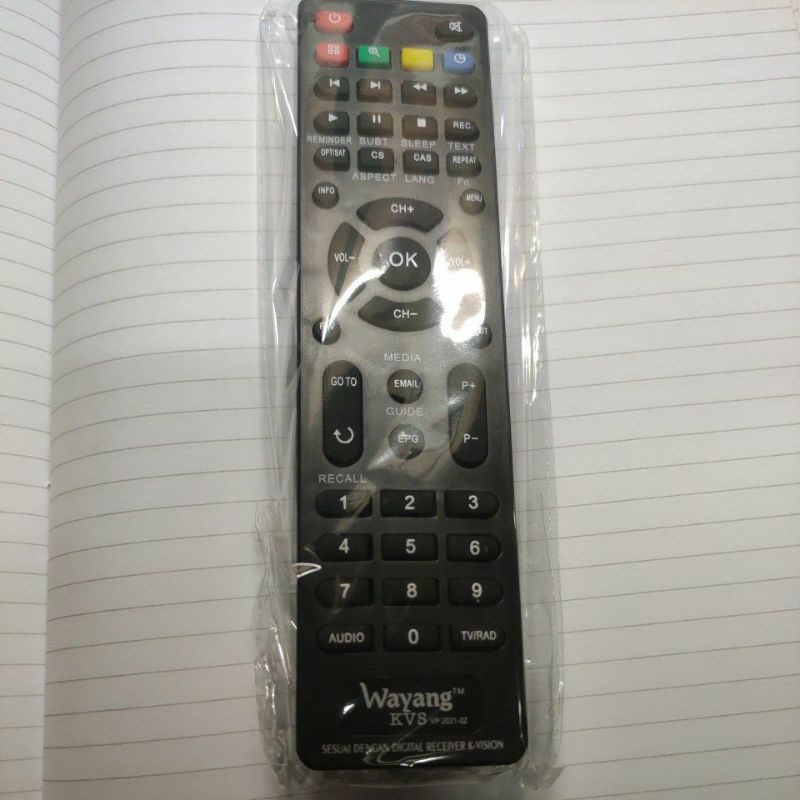 Jual Remote for K Vision,cocok untuk semua receiver k vision Shopee Indonesia