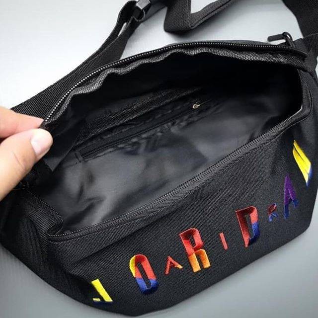 TAS NIKE JORDAN RAINBOW WAIST BAG NIKE JORDAN RAINBOW