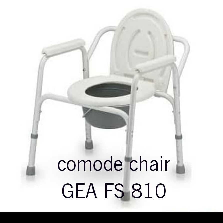 Jual (MUTIARA ALKES) Commode Chair GEA FS 810/ Kursi BAB Manula Lansia ...