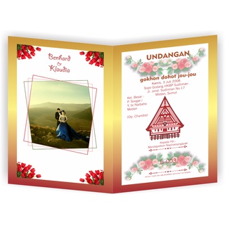 Jual Undangan Nikah Adat Batak (B-003) | Shopee Indonesia