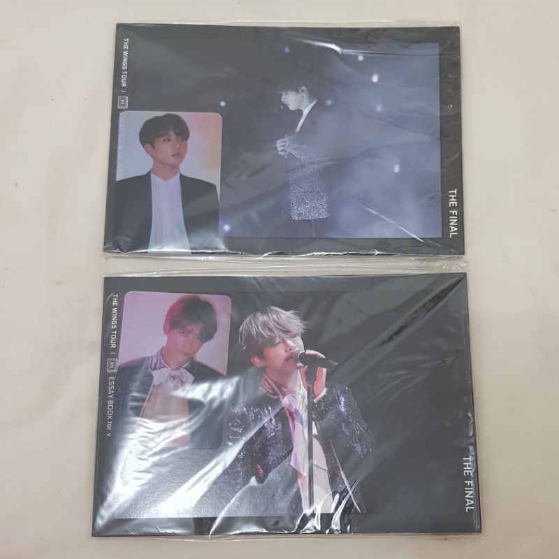 Jual WTS BTS FULLSET Jungkook Jk/Taehyung V Essay Book