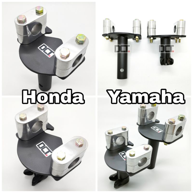 Jual ADAPTOR STANG DUDUKAN STANG RACING HONDA YAMAHA UNIVERSAL STANG ...