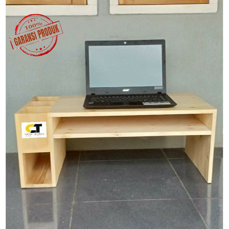 Jual Meja Laptop Meja Lesehan Meja Belajar Kayu Jatibelanda | Shopee ...