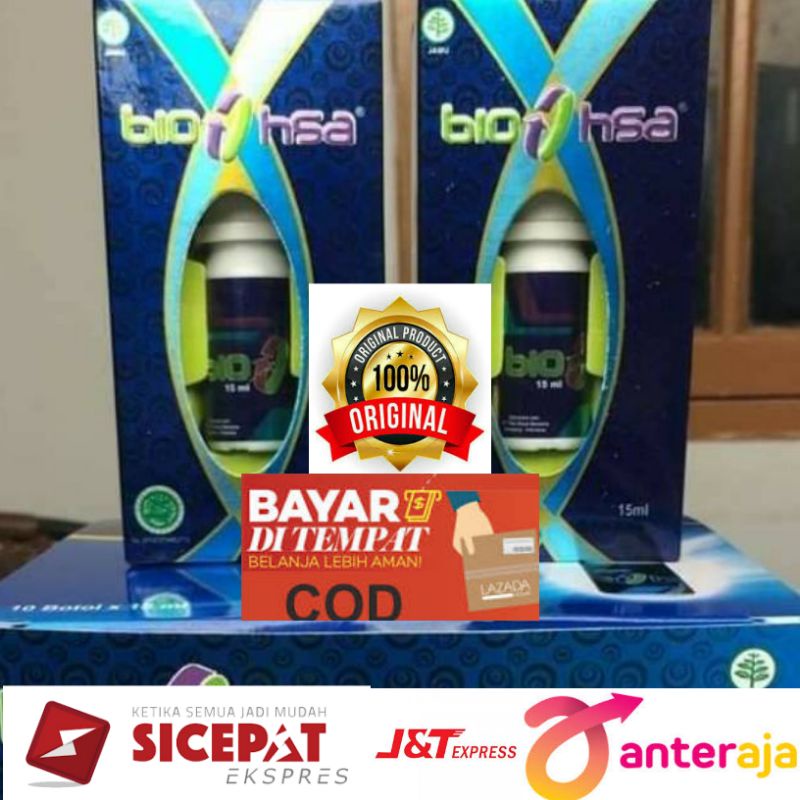 Jual Bio Hsa-obat tetes-jamu tetes 100% original-exp panjang | Shopee ...