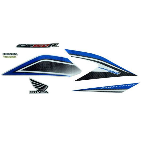 Jual Sticker Body Kanan Putih Biru New CB150R StreetFire | Shopee Indonesia