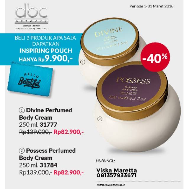 Jual Body Cream DIVINE (BOOKED) Shopee Indonesia