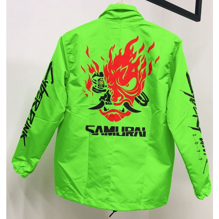 Jual Waterproof Coach Samurai Cyberpunk 2077 Jacket Premium | Shopee ...