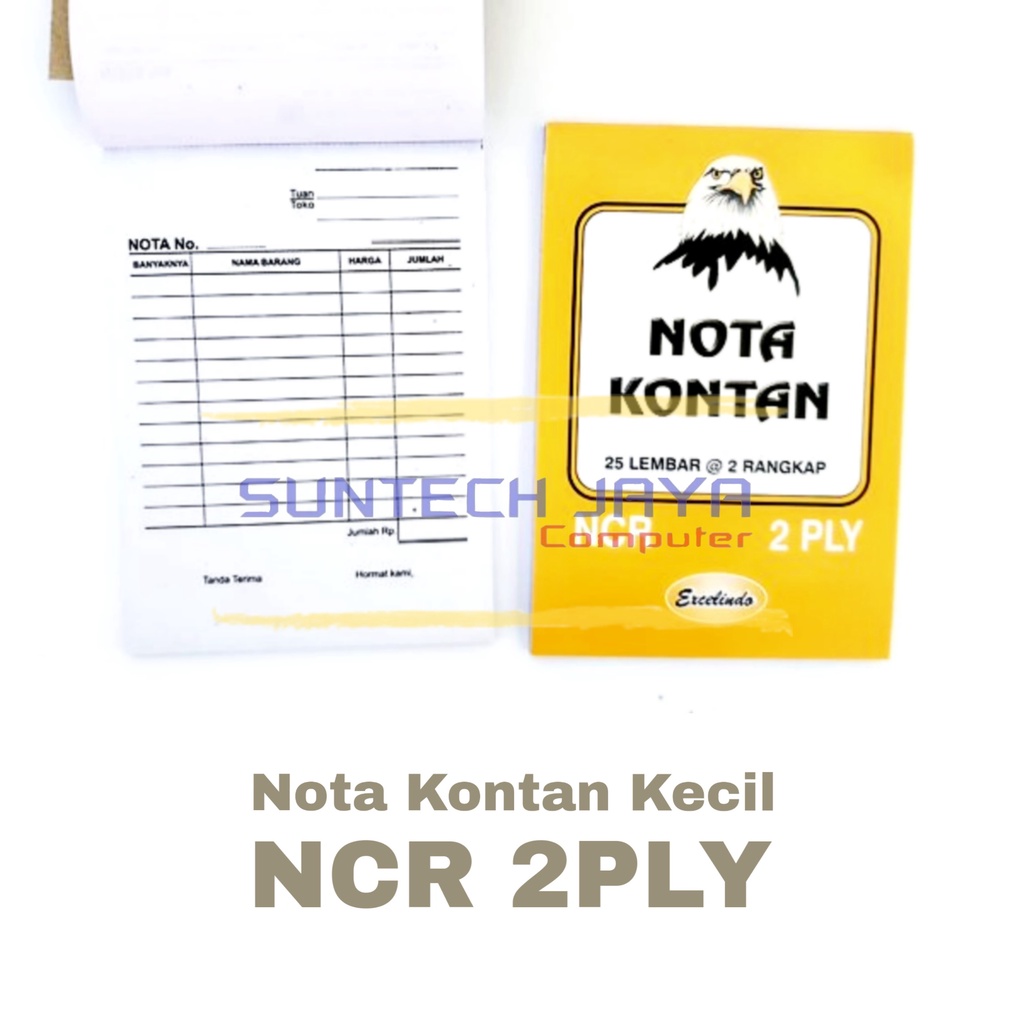 Jual Nota Kontan Kecil 2 Ply Ncr Excelindo Shopee Indonesia 2320