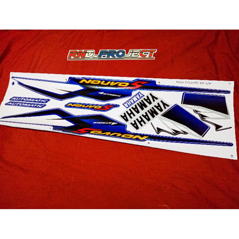 Jual stiker/striping nouvo s Malaysia | Shopee Indonesia