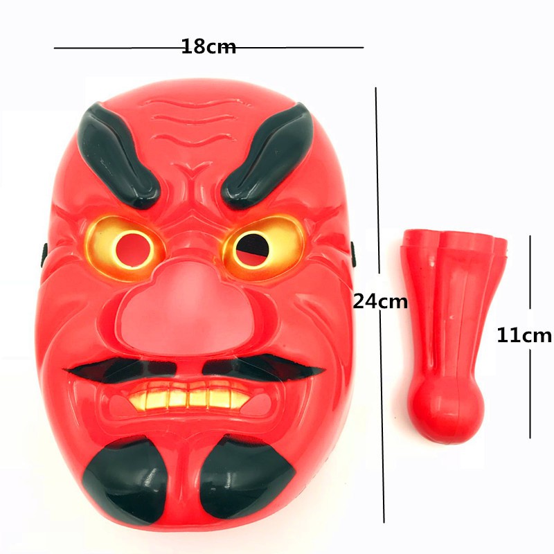 Jual Topeng Tengu merah hidung panjang film Demon Slayer | Shopee Indonesia