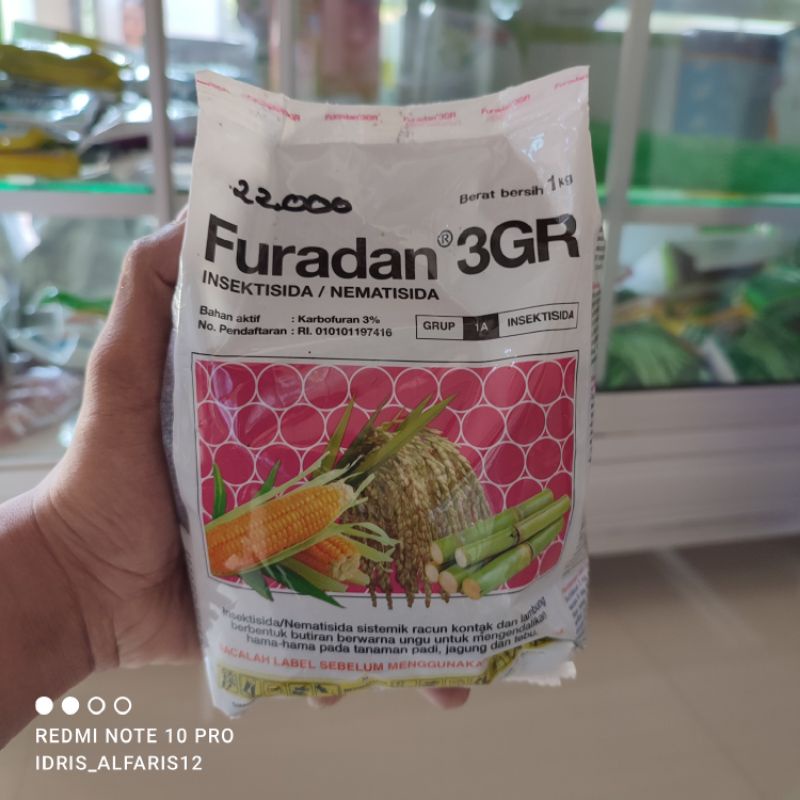 Jual insektisida / nematisida Furadan 3GR 1 KG | Shopee Indonesia