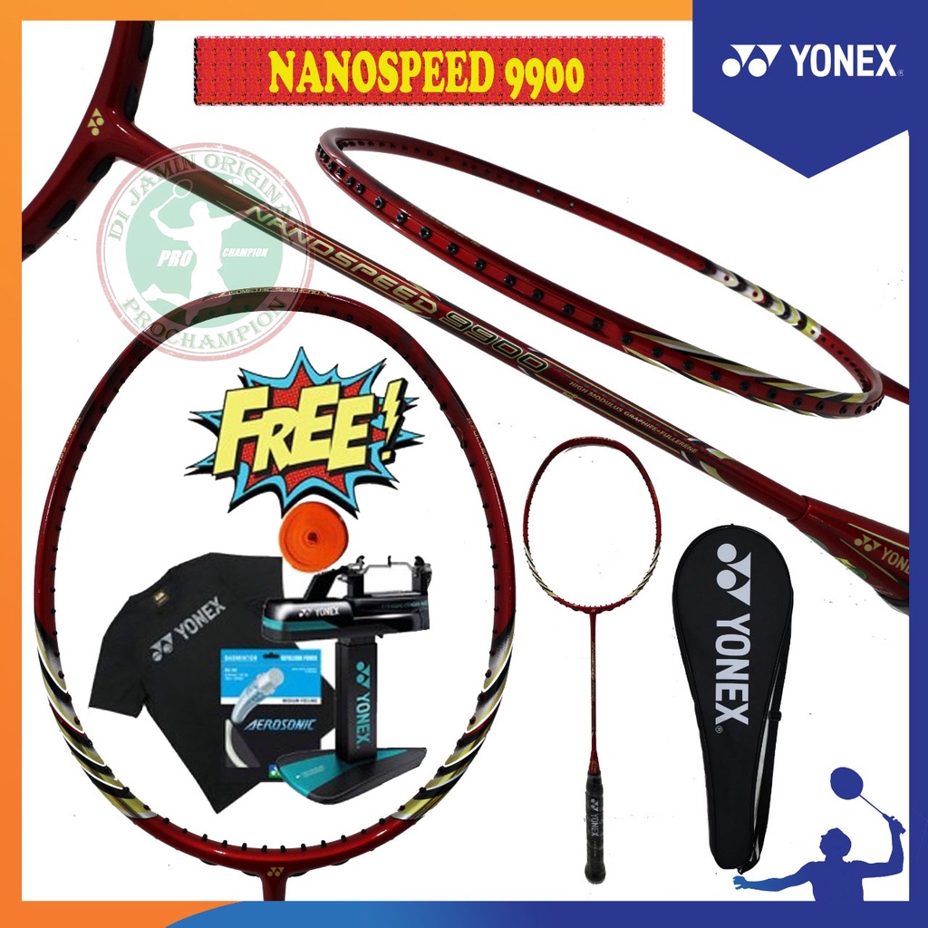 【バラ売り可・当日発送】 ヨネックス　バドミントンラケット　ナノスピード9900 超希少】ヨネックス ナノスピード9900 限定カラー 記念モデル