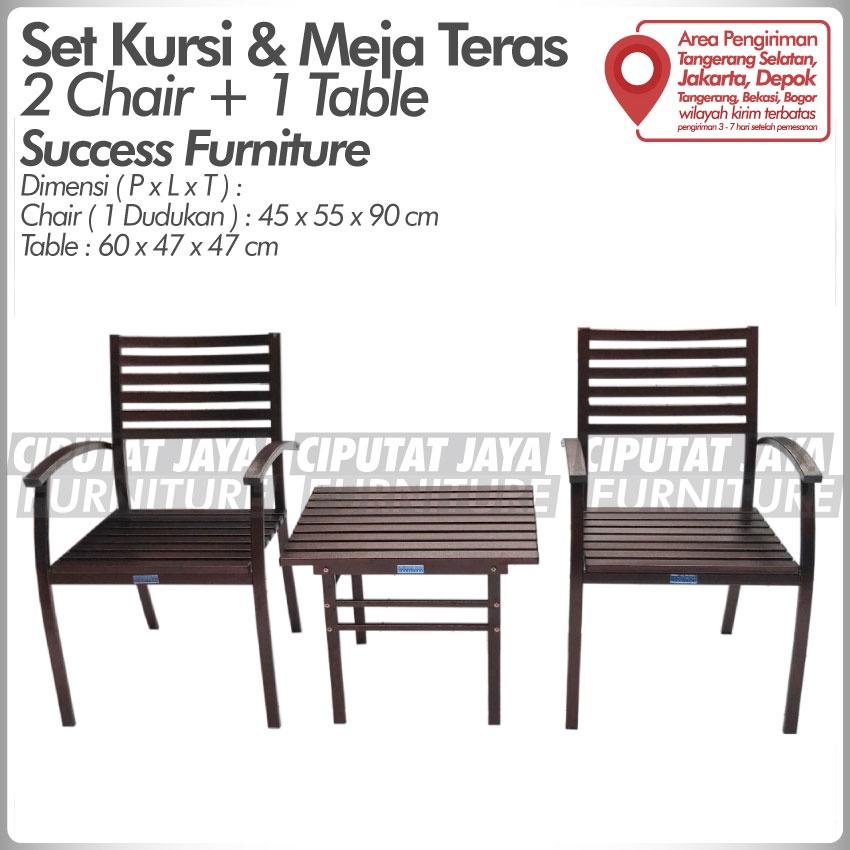 Jual Kursi Teras Besi Meja Teras Besi Success Furniture Shopee